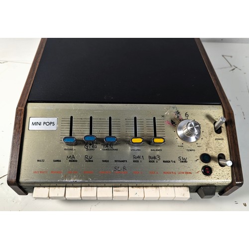 119 - Korg Mini Pops MP-7. Somewhat scruffy condition but it all works and has been serviced in the past. ... 