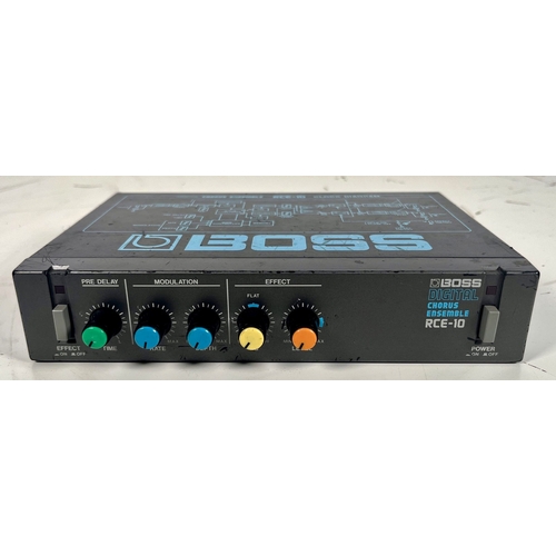 34 - Boss RCE-10 Chorus Ensemble

(A) Tested and working. 
No guarantee or warranty implied. Operational ... 