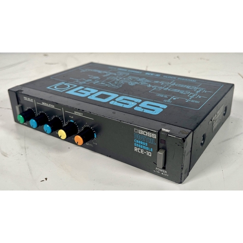 34 - Boss RCE-10 Chorus Ensemble

(A) Tested and working. 
No guarantee or warranty implied. Operational ... 