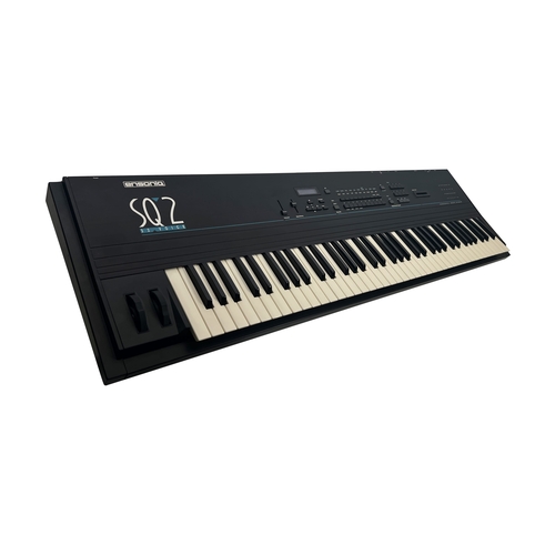 50 - Ensoniq SQ-2 + Manual, Memory Cards, Foot Switch & Step-down voltage converter.
Advanced digital wor... 