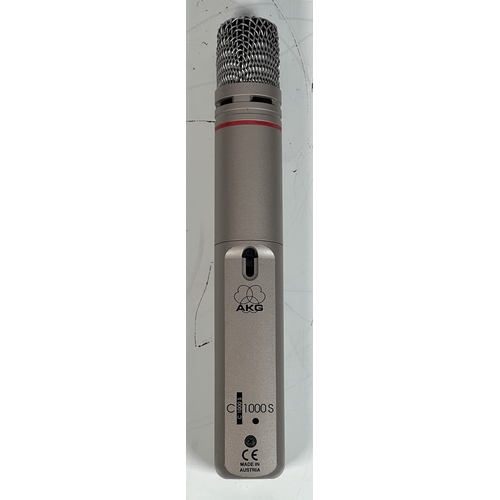 53 - AKG C 1000 S Microphone in case

(A) Tested and working. 
No guarantee or warranty implied. Operatio... 