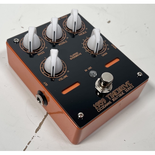 19 - Cicognani 1959 Timedrive Pedal

Overdrive pedal designed to emulate classic vintage tones.

(B) Test... 