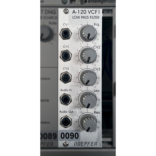 114 - Doepfer A-120 VCF1 Low Pass Filter

Module featuring a classic analog low-pass filter.

(A) From a w... 