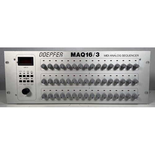 Doepfer MAQ 16/3 Midi Analog Sequencer MIDI compatible sequencer 