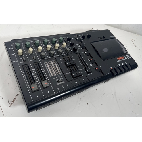 56 - Fostex X-26 Multitracker

Compact four-track cassette recorder, suitable for home recording projects... 