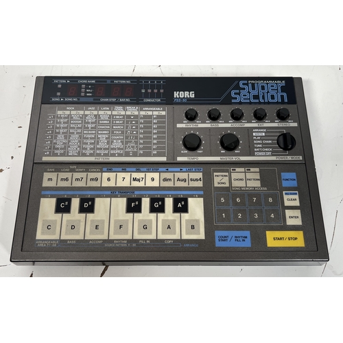 61 - Korg PSS-50 Programmable Super Section

Vintage rhythm machine offering programmable patterns and ac... 