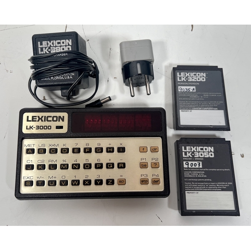 62 - Lexicon LK-3000 With Cartriges and Power Supply

(E) Untested. We have no information about the func... 