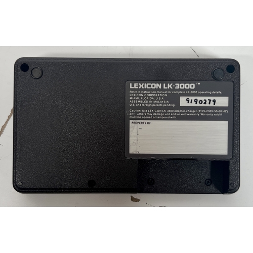 62 - Lexicon LK-3000 With Cartriges and Power Supply

(E) Untested. We have no information about the func... 