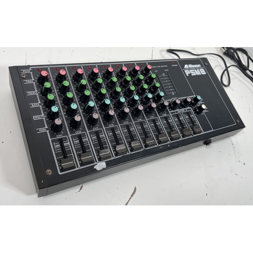 65 - Maxon PSM8 Mixer, Boxed

Compact audio mixer, ideal for small-scale audio routing, sold in its origi... 