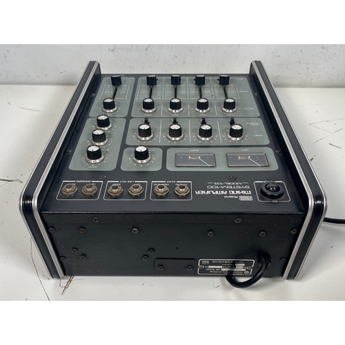 91 - Roland System 100 Model 103 Mixer

Part of the System 100 series, this is a versatile mixer for anal... 