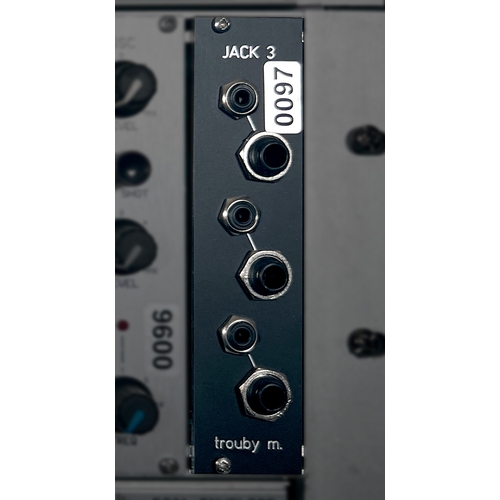 108 - Trouby Modular Jack 3

Modular synthesizer component for patching and signal routing.

(A) From a wo... 