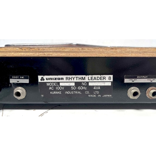 88 - Unizon Rhythm Leader 8 Drum Machine.

1960s Japanese preset drum machine.

(B) Tested and working - ... 