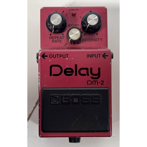 7 - Boss DM-2 Delay Pedal

Analog delay pedal, prized for its warm, natural echo effects.

(A) Tested an... 