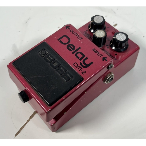 7 - Boss DM-2 Delay Pedal

Analog delay pedal, prized for its warm, natural echo effects.

(A) Tested an... 