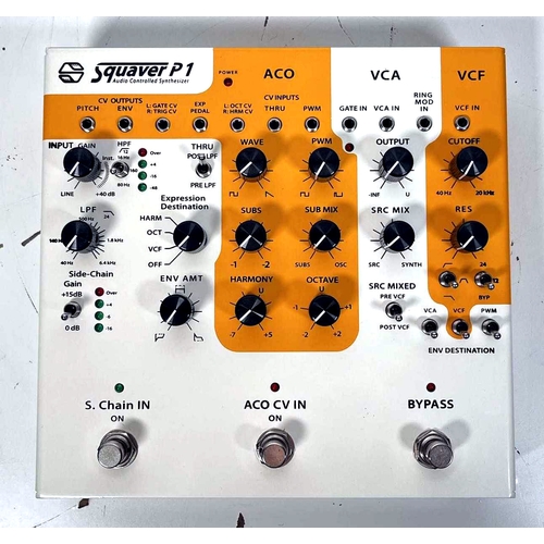 31 - Sonicsmith Squaver P1 Audio Controlled Synthesizer

A single-oscillator, monophonic synthesizer in a... 