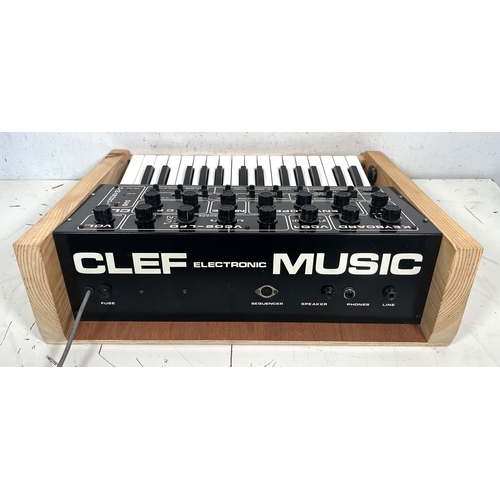 67 - Clef Electronics Synth

(C) Tested. Powers up, passes signal but has various faults and/or dirty con... 