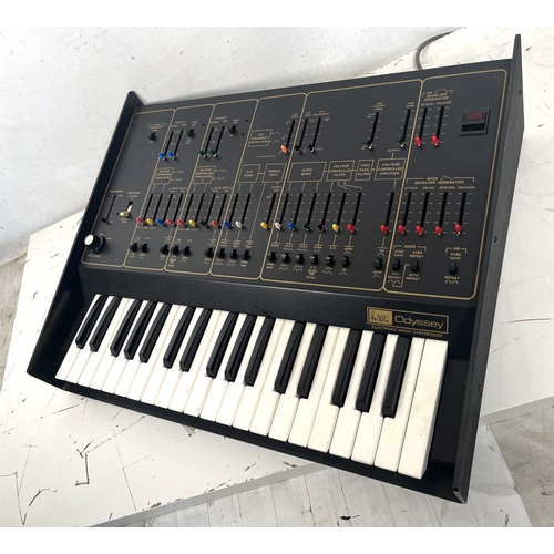 103 - ARP Odyssey MkII Model 2813 

(C) Tested. Powers up, passes signal but has various faults and/or dir... 