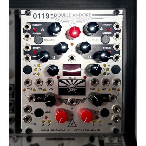 63 - Industrial Music Electronics Double Andore

(A) From a working modular rig, functions generally test... 