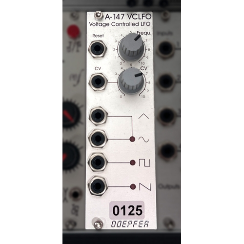 126 - Doepfer A-147 VCLFO Voltage Controlled LFO

(A) From a working modular rig, functions generally test... 