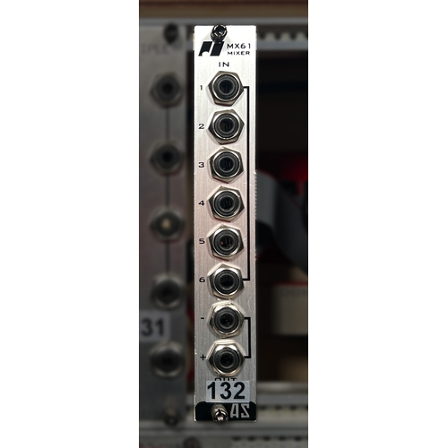 133 - Analogue Solutions MX61 6-Channel Unity Mixer

(A) From a working modular rig, functions generally t... 