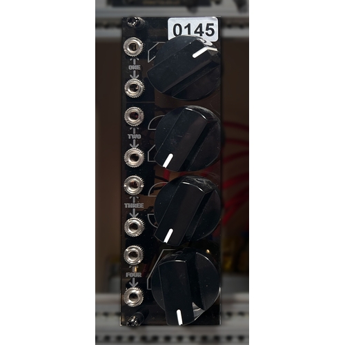 146 - Unknown Passive 4-Channel Module

(A) From a working modular rig, functions generally tested but not... 