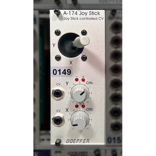 150 - Doepfer A-174 Joy Stock Controlled CV

(A) From a working modular rig, functions generally tested bu... 