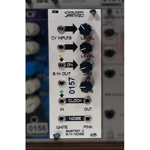 157 - Frequency Central System X S/H Noise

(A) From a working modular rig, functions generally tested but... 