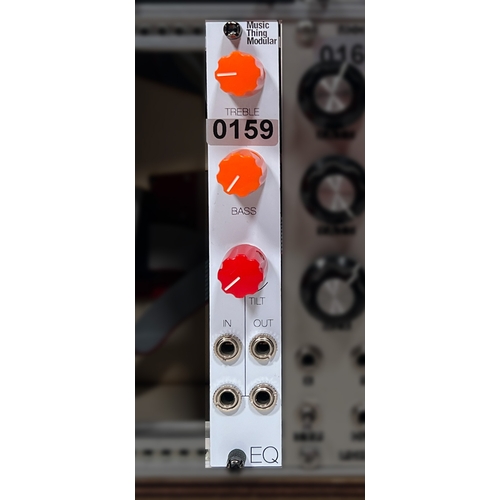 159 - Music Thing Modular Simple EQ

(A) From a working modular rig, functions generally tested but not gu... 