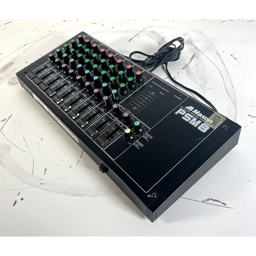 33 - Maxon PSM8 Mixer, Boxed

Compact audio mixer, ideal for small-scale audio routing, sold in its origi... 