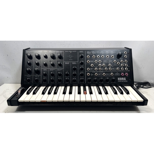 34 - Korg MS-20 Synthesizer

Tested and working - powers up and appears to work as intended, not all func... 