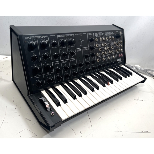 34 - Korg MS-20 Synthesizer

Tested and working - powers up and appears to work as intended, not all func... 