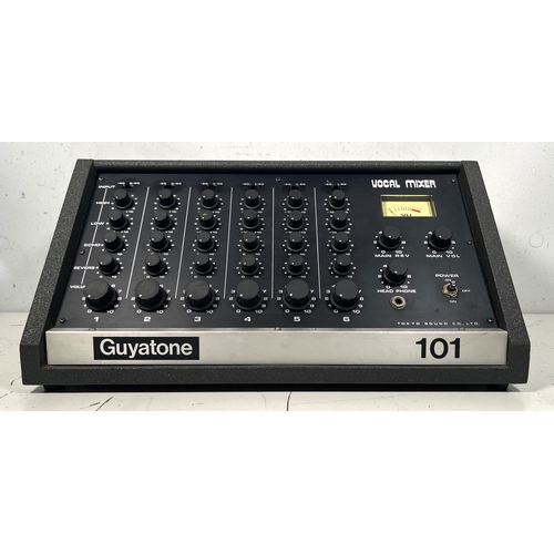 93 - Guyatone VA-101 Vocal Mixer (1960s) with spring reverb

(B) Tested and working - powers up and appea... 