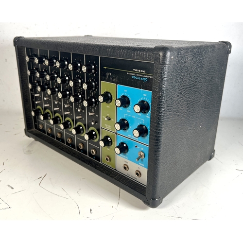 3 - Tesico Vocal 220 6-Channel Mixer Amp with spring reverb and two band EQ.

Tested. Powers up, passes ... 