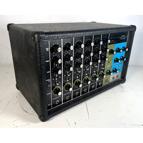 3 - Tesico Vocal 220 6-Channel Mixer Amp with spring reverb and two band EQ.

Tested. Powers up, passes ... 