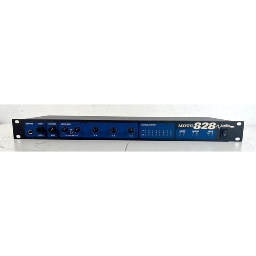 4 - Motu 828 Audio Interface

Untested. We have no information about the functional status of this item.... 