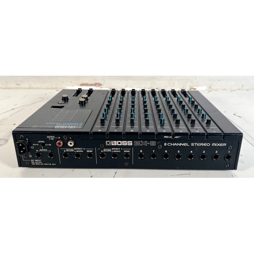 8 - Boss BX-8 8 Channel Stereo Mixer

Untested. We have no information about the functional status of th... 