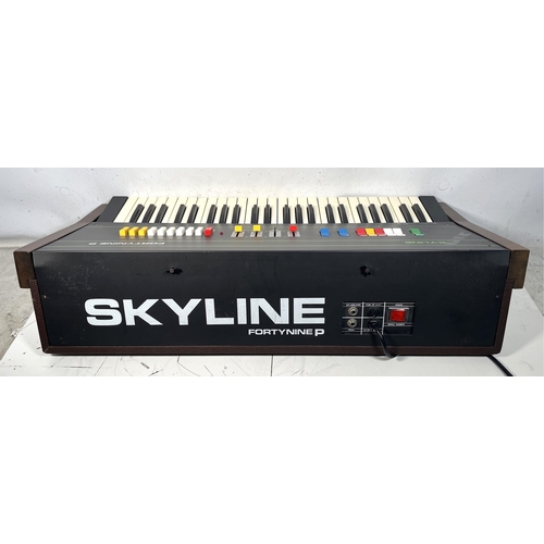 43 - Skyline Fortynine P Synthesizer & Beatbox

Tested. Powers up, passes signal but has various faults a... 