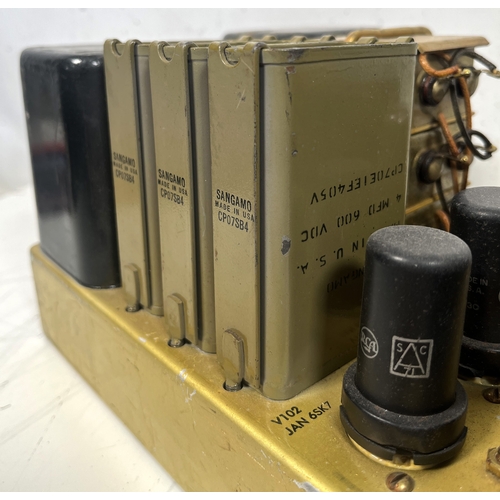 110 - A.F. Amplifier 447/G, Wickes Engineering (USA)

Curious (ex military) amp - we've modded one for a c... 