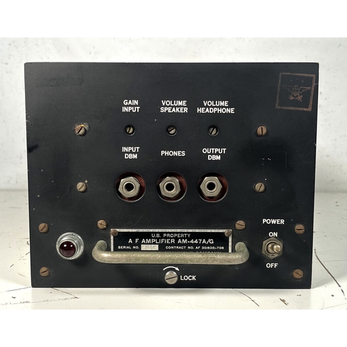 17 - A.F. Amplifier 447A/G, New London Engineering Company (USA)

Curious (ex military) amp - we've modde... 