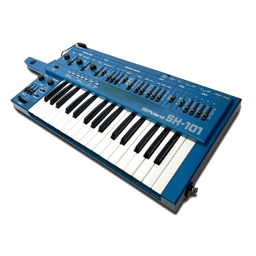 74 - Roland SH-101 (Blue) with Mod Grip.
Uncommon variant of the acid bass banger, especially with the gr... 