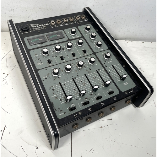 100 - Roland System-100 Model 103 Mixer

(C) Tested. Powers up, passes signal but has various faults and/o... 