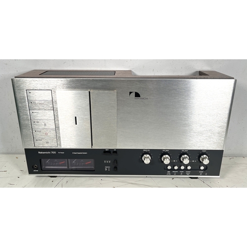 79 - Nakamichi 700 

(C) Tested. Powers up, passes signal but has various faults and/or dirty controls an... 