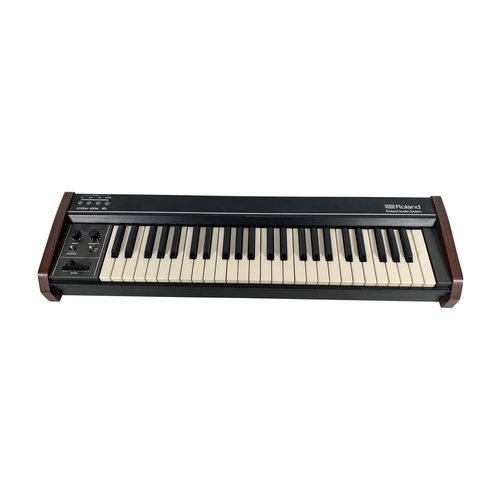 104 - Roland System-100M 181 Keyboard

(C) Tested. Powers up, passes signal but has various faults and/or ... 