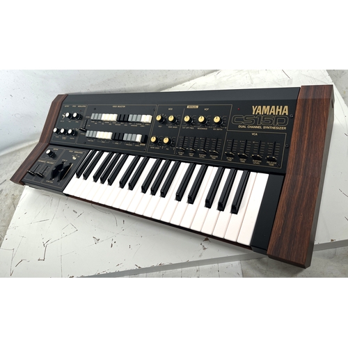 26 - Yamaha CS-15D

Tested. Powers up, passes signal but has various faults and/or dirty controls and soc... 