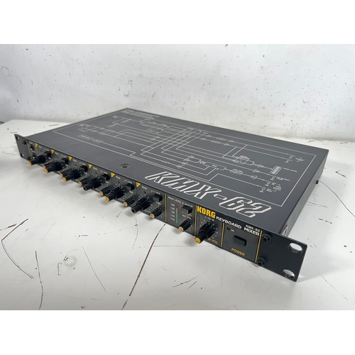 30 - Korg KMX-62 Keyboard Mixer

Untested. We have no information about the functional status of this ite... 