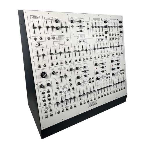 102 - Macbeth M5N.

White version of the analogue semi-modular, semi-mythical monster. About 100 ever made... 