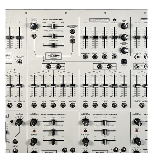 102 - Macbeth M5N.

White version of the analogue semi-modular, semi-mythical monster. About 100 ever made... 