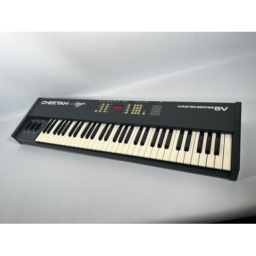 164 - Cheetah Master Series 5V - 61 Key MIDI Master keyboard, 1980's. 

For UK bidders only this item will... 