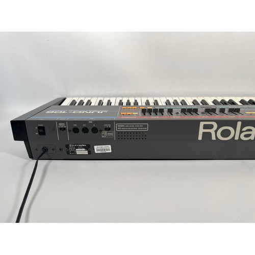 95 - Roland Juno-106 - 61 key Polyphonic Analogue Synthesizer with original voice chips

Tested and worki... 