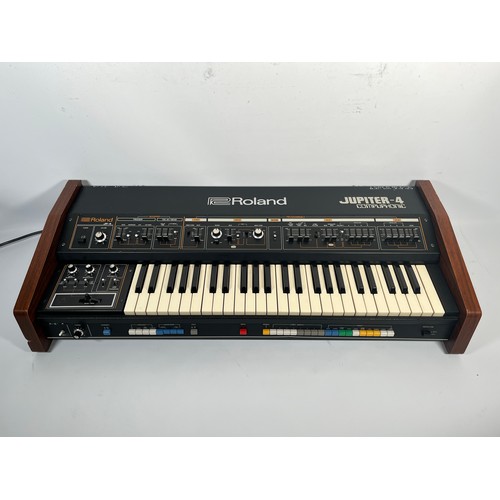 115 - Roland Jupiter 4 with Midi and external clock input for the arpeggiator.

Adrian Utley's Jupiter 4 i... 